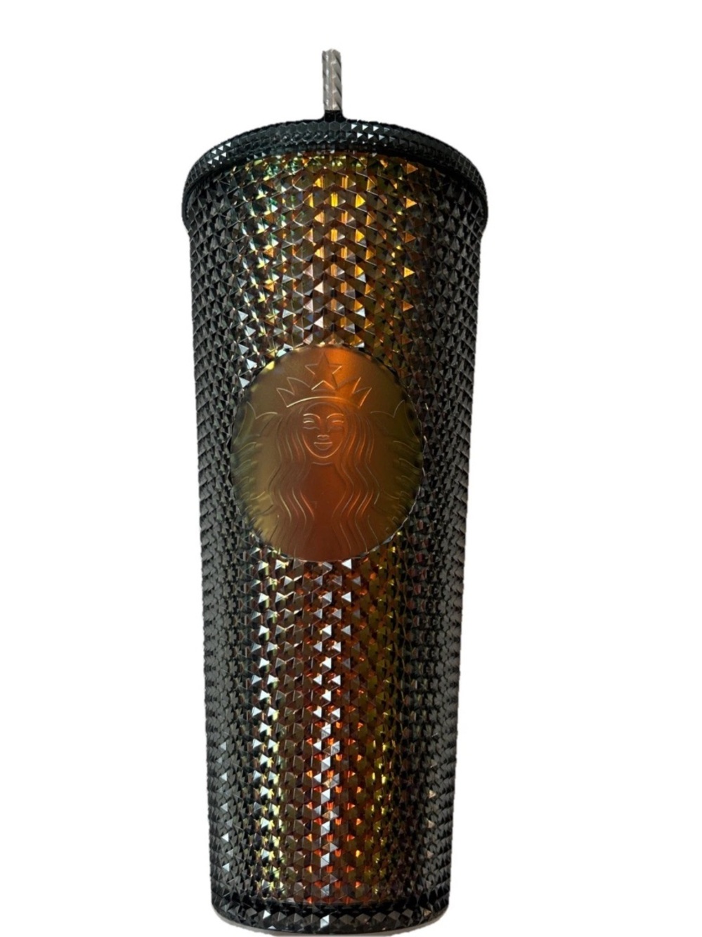 Starbucks Black Iridescent Studded Tumbler Venti Cup 24oz Fall 2020